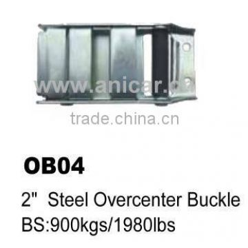 OB04 2" Steel Overcenter Buckle for truck tie down