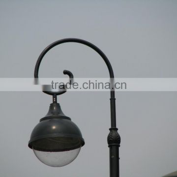 Cast aluminum street lamp round lamp holder with PC cover