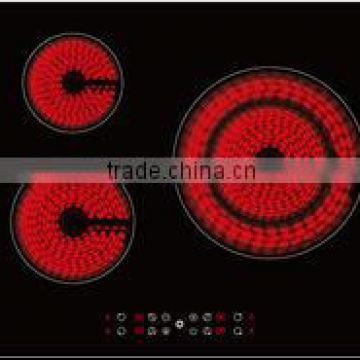 2014 new product high quality 3 ring electric hob manufacturer