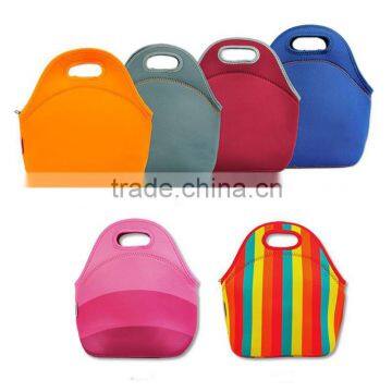 Cute customized neoprene insulated lunch bag Thermal bag for lunch box