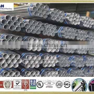 3" conduit tube and other steel pipes below 8" to JIS C8305, UL6, ANSI C 80.1