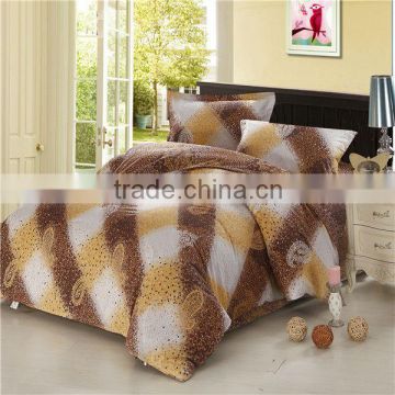 2015 new design cotton quilted colourful quilt cover set popular in china