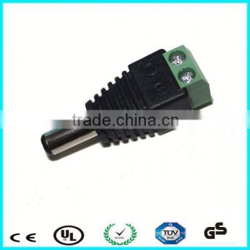 Hot sell 2.1mm male dc plug for led lights
