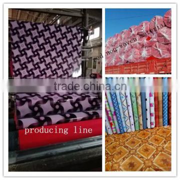 pvc flooring with 70g/sqm non woven price