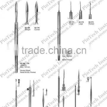 Surgical Scalpels Dura Knives and Comedone Extractors Medical Instruments