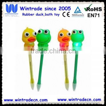 Eye pop out squeeze duck & frog pen