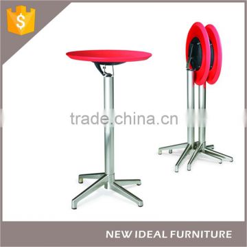 ABS plastic folding table with folding table legs for bar ( NH890 )