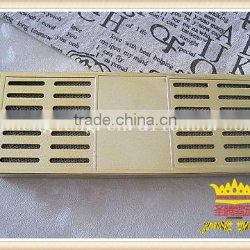 Golden rectangle cigar humidifier for humidor