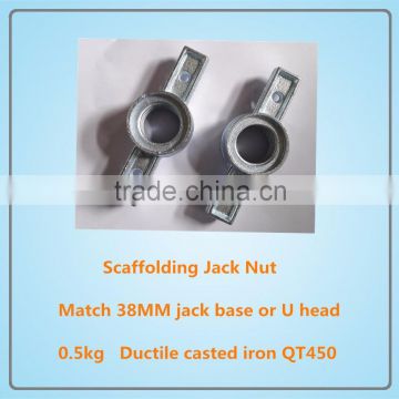 adjustable scaffolding jack nut