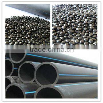 Black mine well mash gas pipe antistatic and antiflaming PE material