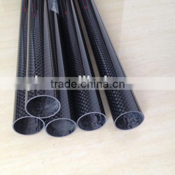 3k plain carbon fiber tube with 15mm carbon fiber tube