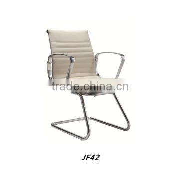 Best price office chairs without wheels Superior leather office chair on sale JF42