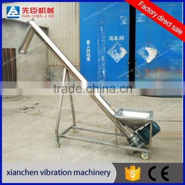 China XC series Colored powder stainless steel inclined conveyor