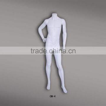 fashion male headless mannequin male high quality doll wooden flexible model CM-4
