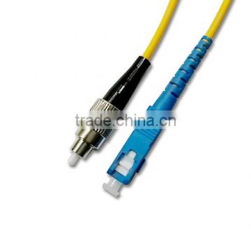 Jumper Cable Wire Fiber Optic Patch Cord (SC /pc-SC/PC 3.0 3M 9/125)