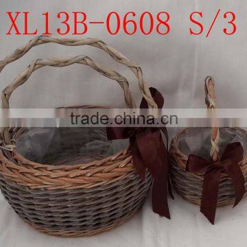attractive willow basket for your garden life