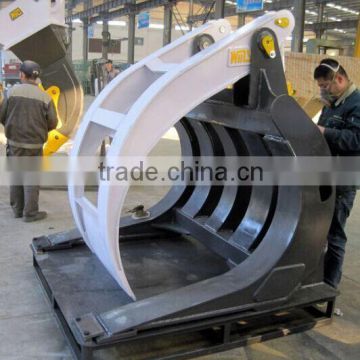 S300LCV SLR Excavator hydraulic log grapple garb/log grapple fork made in China