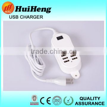 Factory price 5A 6 port usb desktop wall charger usb travel charger