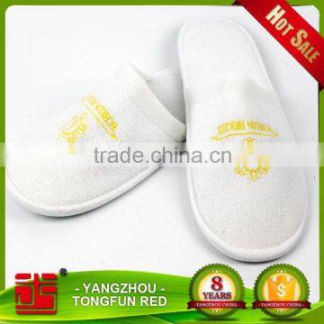 Cheap Hotel Bathroom Slippers Cotton Towel Wholesale disposable Slippers