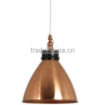 Golden Metal Wood Hanging Ceiling Light / Pendant Shade Lamp