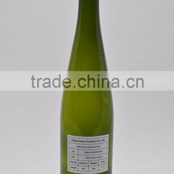 High Quality 750ml Hock Glass Wine Bottles for India Market