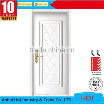 Fashion Elegant White Wooden Front Doors High Qualty Solid Wooden Doors Facrory Direct Price Bedroom Door In House
