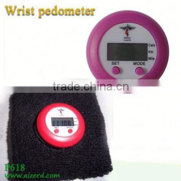 professional mini mini pedometer with two keys