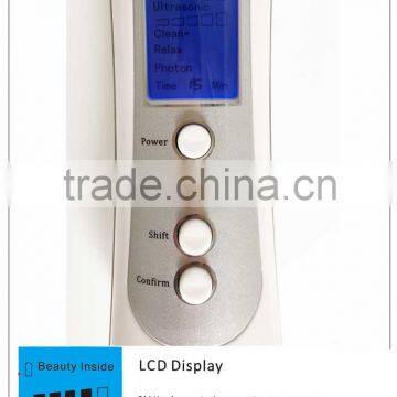 Home use mini edition ultrasonic Skin cleaning rechargeable beauty equipment