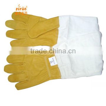 bulk supply leather beekeeping glove for sale