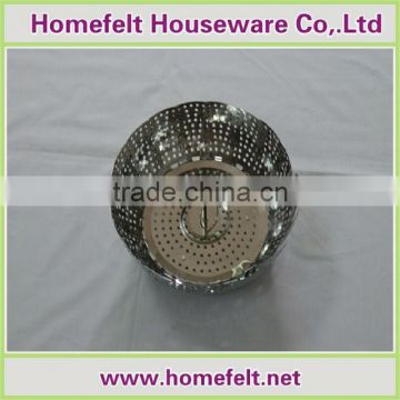 2014 hot selling plastic color stainless steel colander