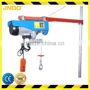 500kg AC mini electric winch with 12 meters steel rope
