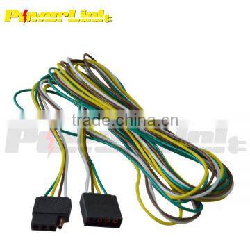 S20808 New 12" Trailer Light Wire Harness 4-Way Flat Wiring Connector Extension