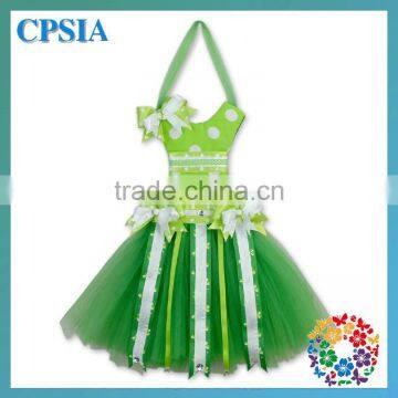 2015 Green Tutu Holders with bow for household decorations