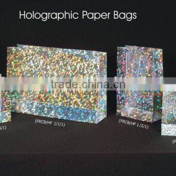 Paper Bags with Holographic effect