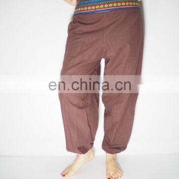 Thai Women Hill tribe harem Soft organic cotton Pants harem style