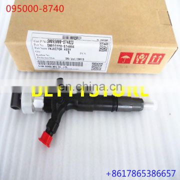 100% genuine  and new common rail injector 095000-8740 23670-0l070 095000-776
