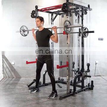 2021 Vivanstar ST6808 Power Rack Trainer Home Gym Fitness Equipment Multi Functional Smith Machine