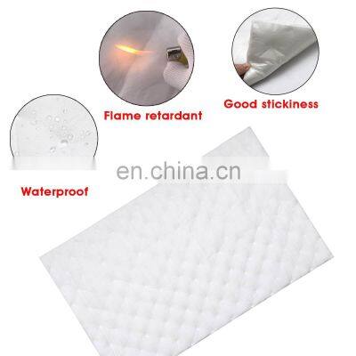 1/4pcs 50x80cm Car Sound Insulation Cotton Soundproofing Noise Deadening Mat Self Adhesive Waterproof Flame Retardant