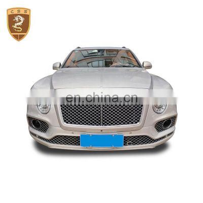 Exterior Accessories Car Upgrade High Version Electroplated Auto Front Grille For Bentley Bentayga W12