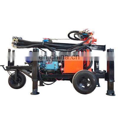 FY 130 tractor mounted borewell machine / DTH Drilling Rig Water Well Drill Machine Price