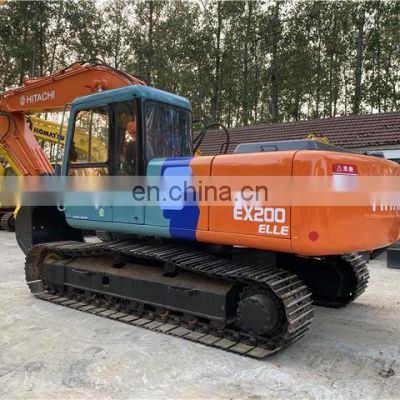 Second hand hitachi crawler excavators earth-moving machines for sale ex200 ex120 zx200 zx120