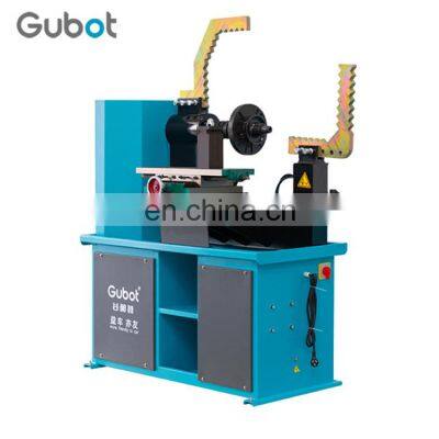 Low cost rim Straightening Machine with wheel polishing cutting functions factory price for sale with CE