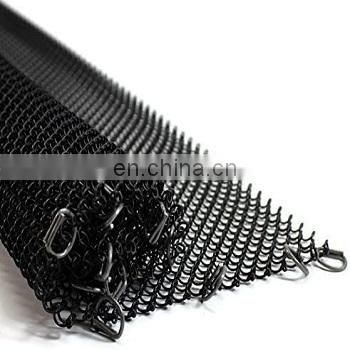Fireplace Mesh Screen Curtain Chain Link Mesh for protecting