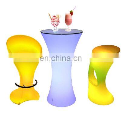 hookah gigante discotheque glow bar furniture sets cocktail tables and stools led furniture