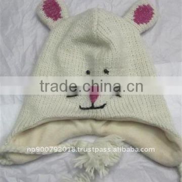 Animal Hat(White Mouse)