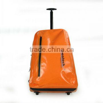 tarcks suitcases to be waterproof trolley bag with shoulder straps fro travelling