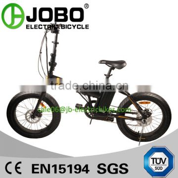 Hot and Popular in U.S. Electric Bicycle Fat Wheel Folding Electric Bike 500w