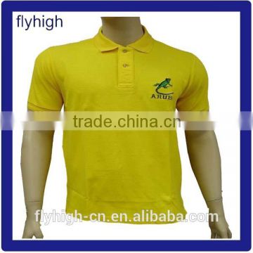 Low price solid color men's promotional Polo shirt