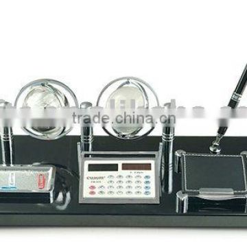 Office desktop set-Clock,pen,calculator:BF06121