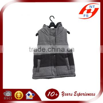 women sleeveless Grey warm cotton winter vest